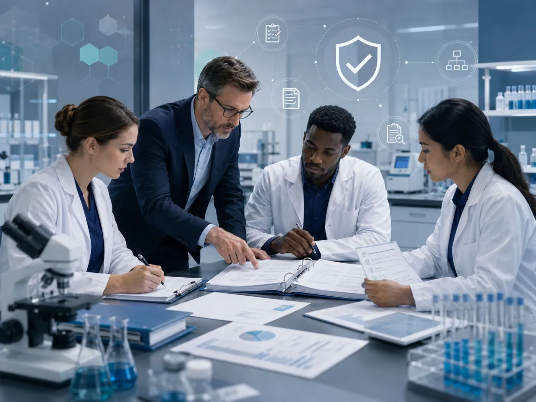 Auditoría interna para acreditación de laboratorios
